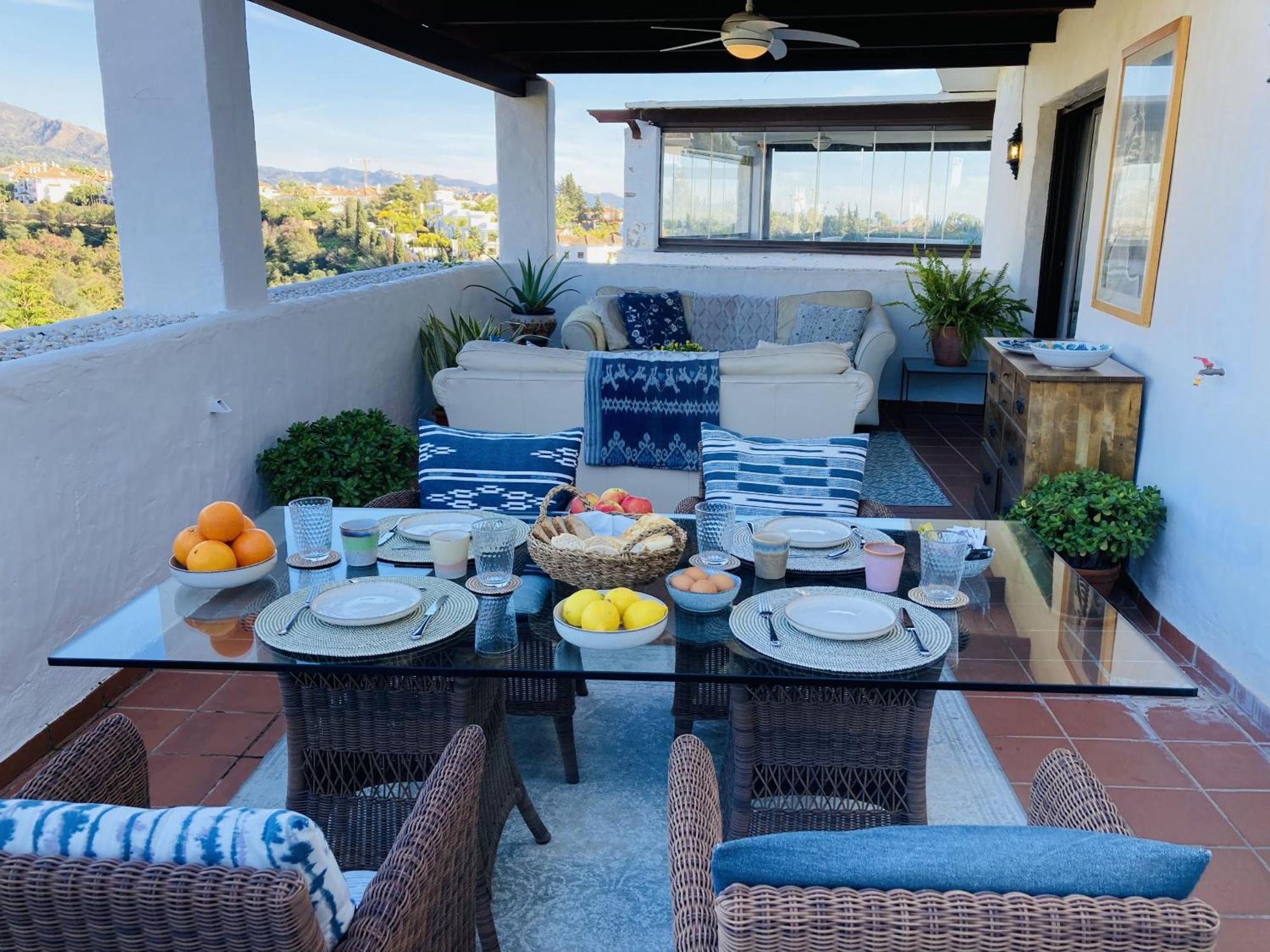 Las Lomas - Pool, Terrace & View Marbella Esterno foto